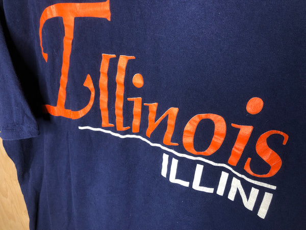 1990’s Illinois Illini “Script” - XL