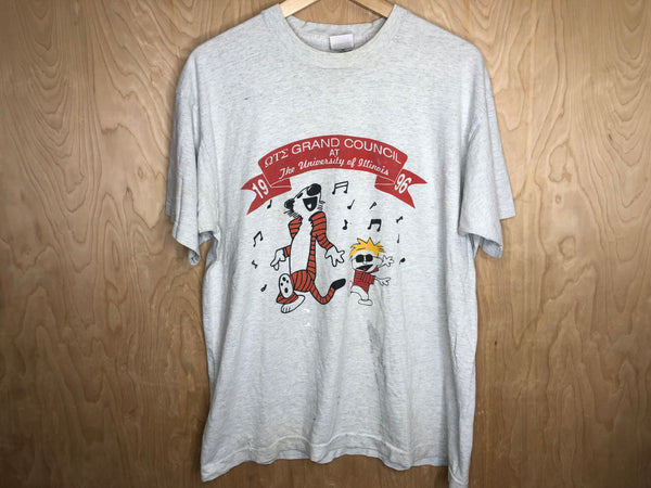 1996 Calvin & Hobbes “University of Illinois” - XL