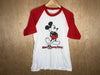 1980’s Walt Disney World Mickey Mouse “Baseball Style” - Medium