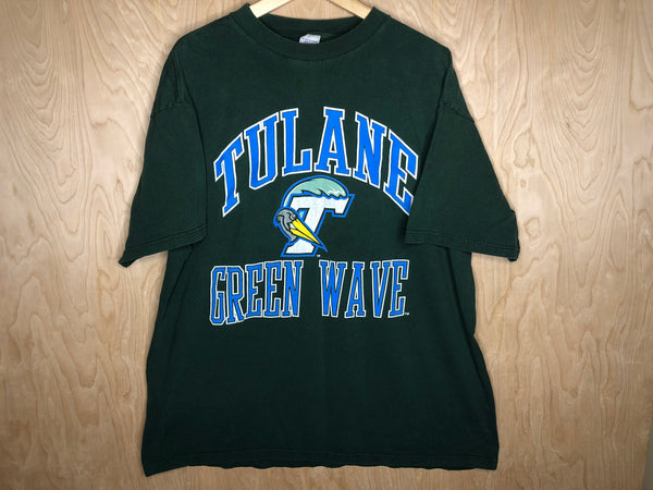 1990’s Tulane Green Wave Logo - 2XL