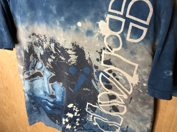 2006 The Doors Tie Dye Liquid Blue - Medium