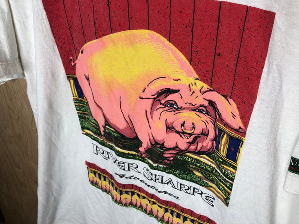 1990’s River Sharpe Adventures “Pigs” - XL