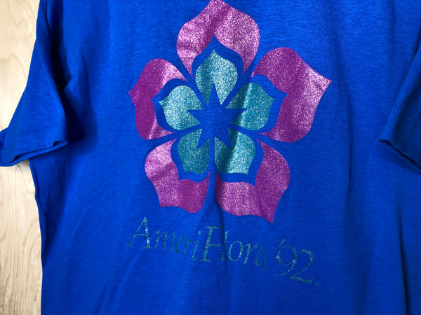 1992 Ameriflora Metallic Logo - Large