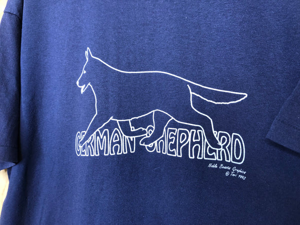 1992 German Shepard “Outline” - Large