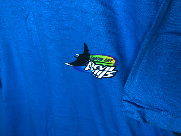 1995 Tampa Bay Devil Rays Salem Sportswear “Big Logo” - Large