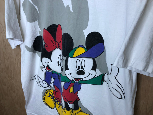 1990’s Disney Mickey & Minnie Mouse - XL