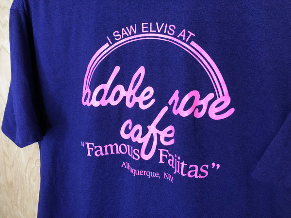 1990’s Adobe Rose Cafe “I Saw Elvis” - XL