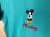 1990’s Bootleg Mickey Mouse Teal - Large