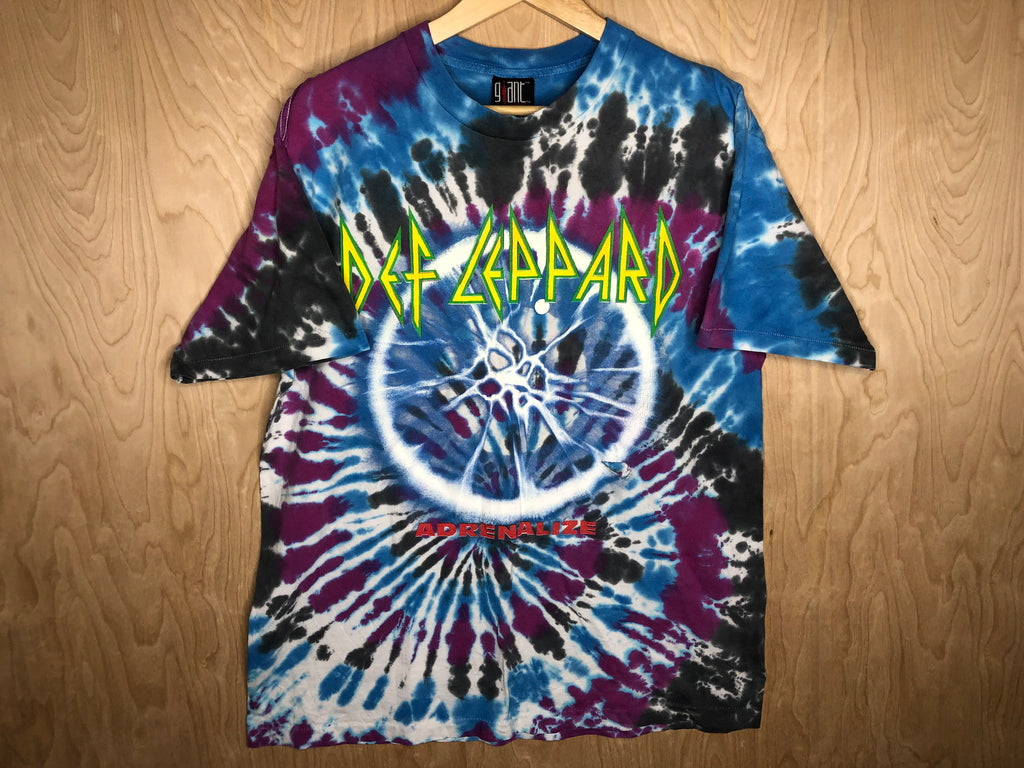 1992 Def Leppard “Adrenalize” Tie Dye - XL