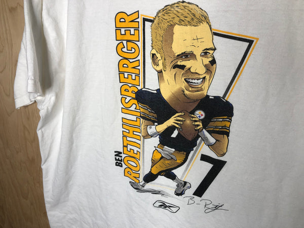 2000’s Ben Roethlisberger Pittsburgh Steelers “Caricature” - Medium