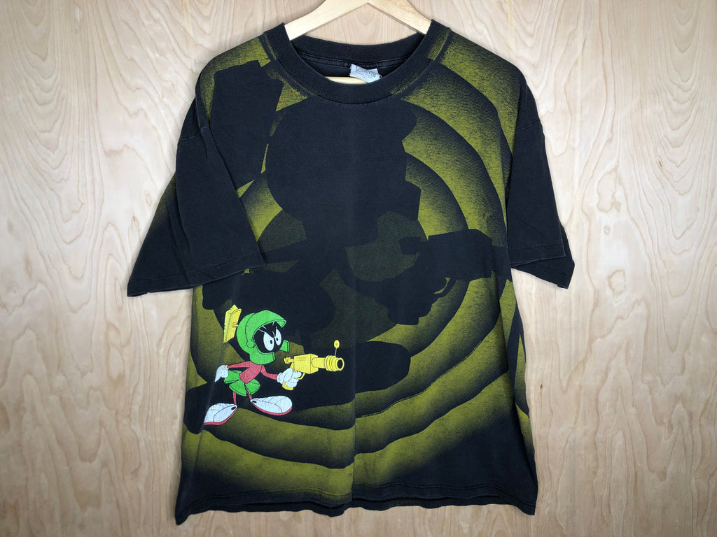 1992 Marvin the Martian Looney Tunes All Over Print “Shadow” - XL