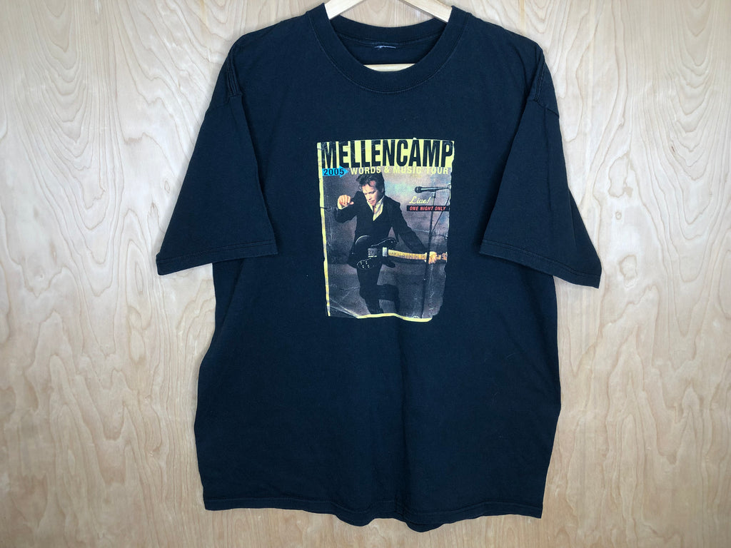 2005 John Mellencamp “Words & Music” Tour - XL