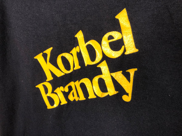 1980’s Korbel Brandy “Smooth Text” - XL