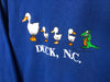 1987 Duck N.C. “Ducks In A Row” Crewneck - Medium