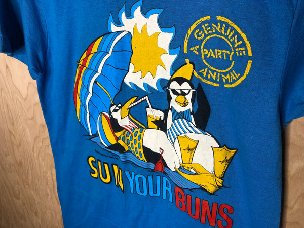 1986 Sun Your Buns “Genuine Party Animal” - Medium