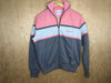 1980’s Adidas Track Jacket “Pink and Grey” - Large