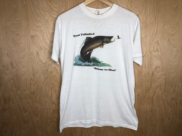 1980’s Trout Unlimited “Release Em Alive” - XL