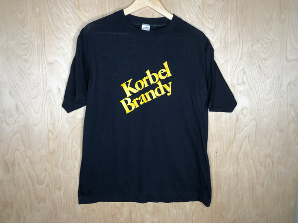 1980’s Korbel Brandy “Smooth Text” - XL