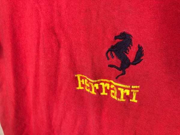 1990’s Ferrari Bootleg Sewn Logo - Large