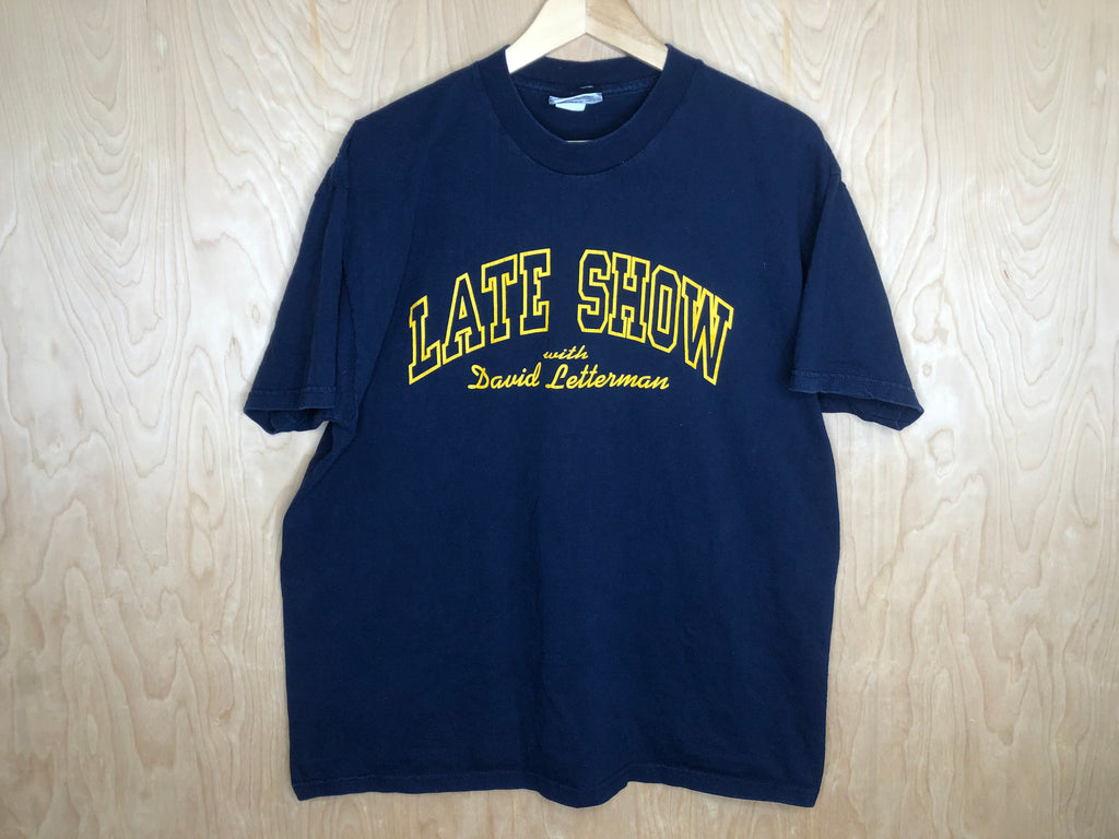 1990’s Late Show with David Letterman “Logo” - XL