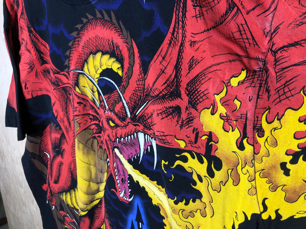 1993 Liquid Blue “Fire Dragon and Knight” - XXL