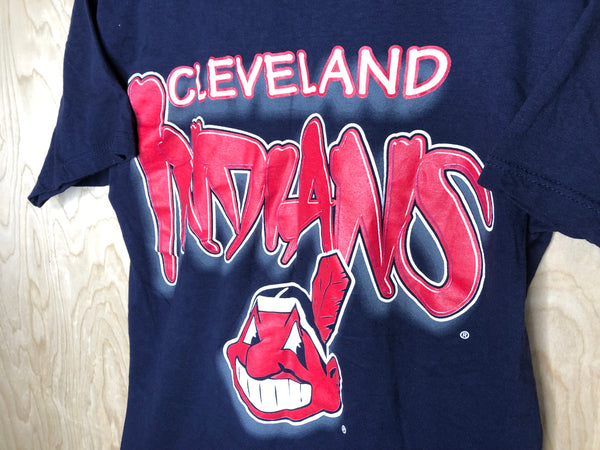 1997 Cleveland Indians Logo 7 “Graffiti” - Medium