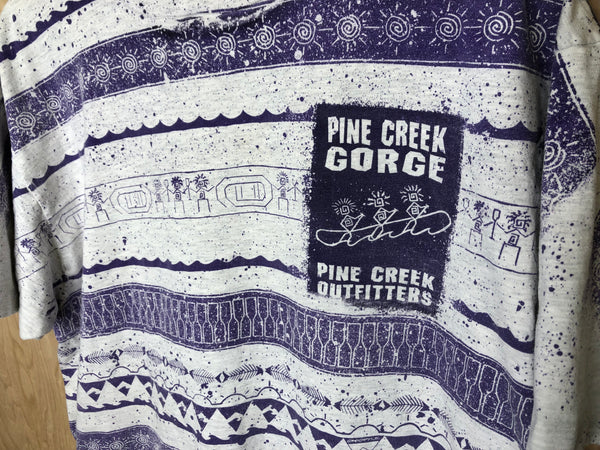 1990’s Pine Creek Gorge “All Over Print” - XL