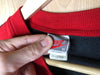 1980’s Nike Zip Up Sweatshirt “Red/Black” - XL