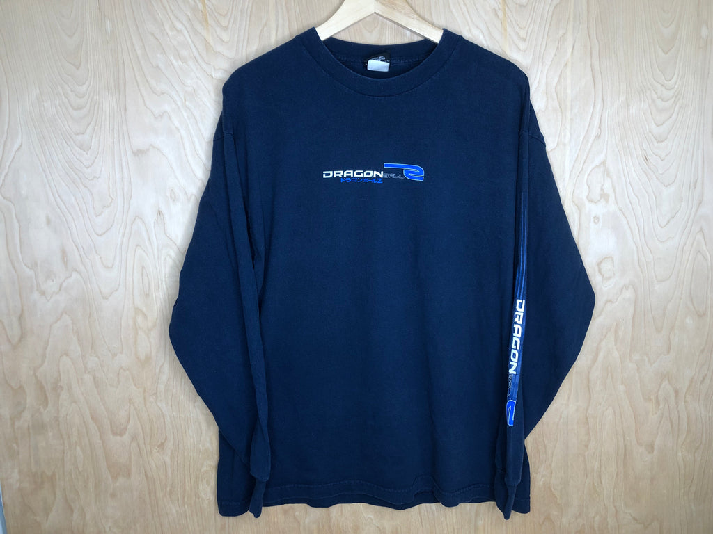 2000 Dragon Ball Z Long Sleeve Navy - XL