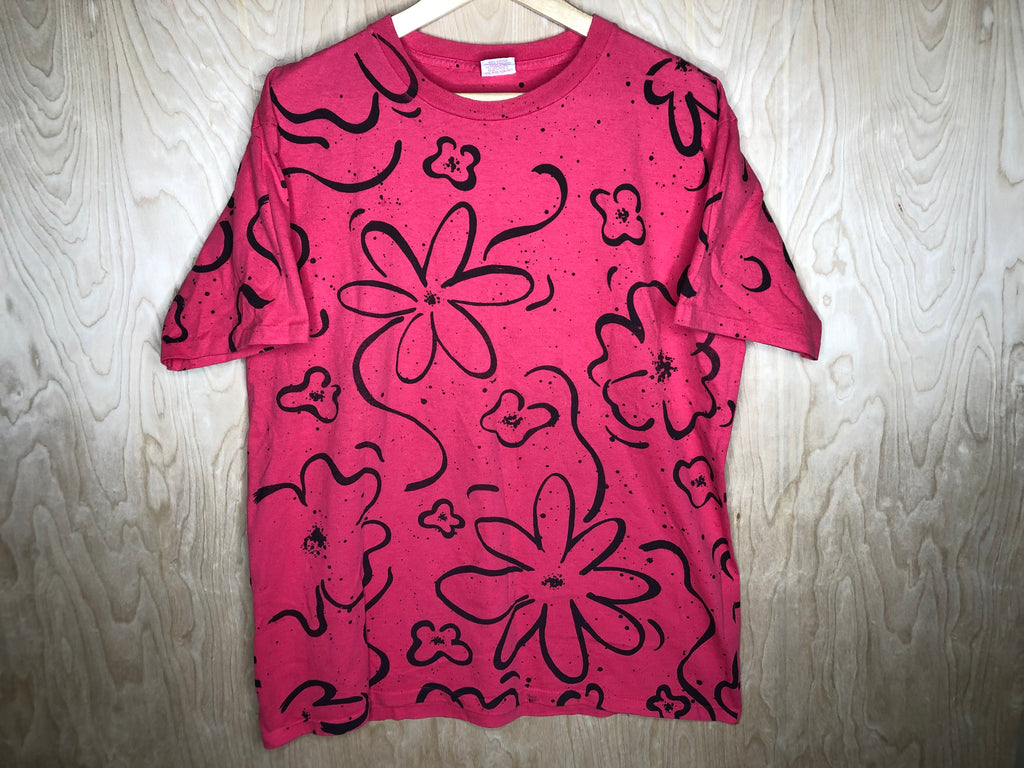 1990’s Flowers All Over Print - One Size