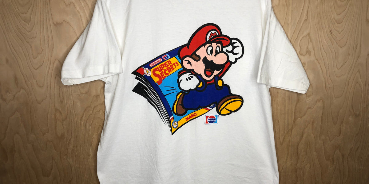 1991 Nintendo Pepsi Super Secrets “Mario” - XL – Ol' Shirty Bastard