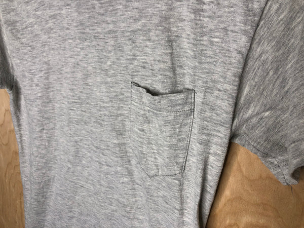 1980’s Grey 50/50 Pocket - Medium