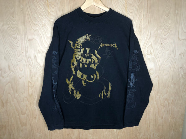 1990’s Metallica “Snake” Euro Long Sleeve - Large