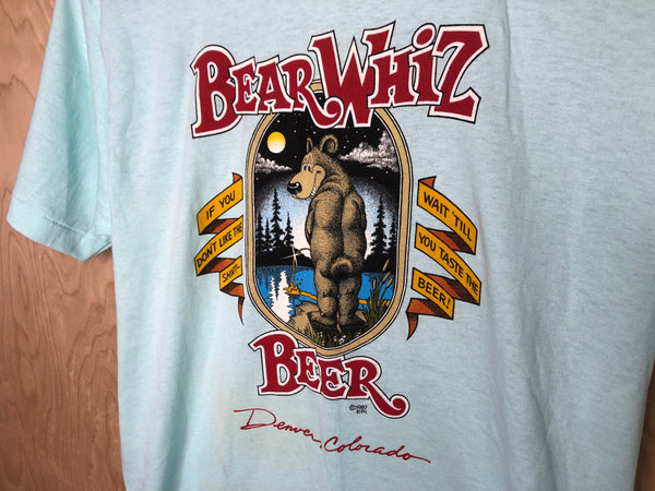 1987 Bear Whiz Beer “Denver Colorado” - Medium