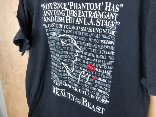 1990’s Disney’s Beauty And The Beast “Los Angeles” - XL