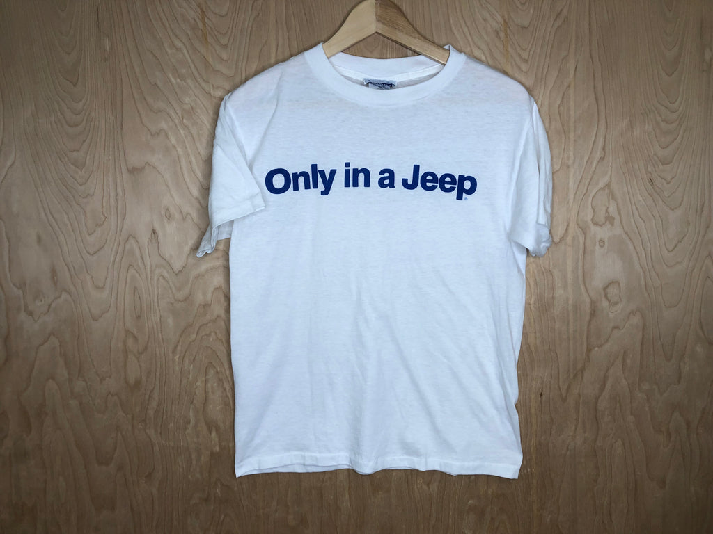 1980’s Jeep “Only In a Jeep” - Large