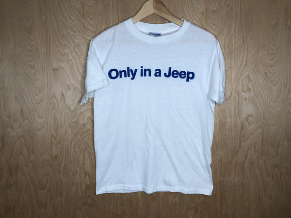 1980’s Jeep “Only In a Jeep” - Large