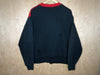 1980’s Nike Zip Up Sweatshirt “Red/Black” - XL