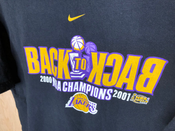 2001 Nike Los Angeles Lakers “Back to Back” - Large
