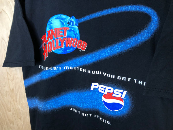 1990’s Planet Hollywood x Pepsi “Just Get There” - XL