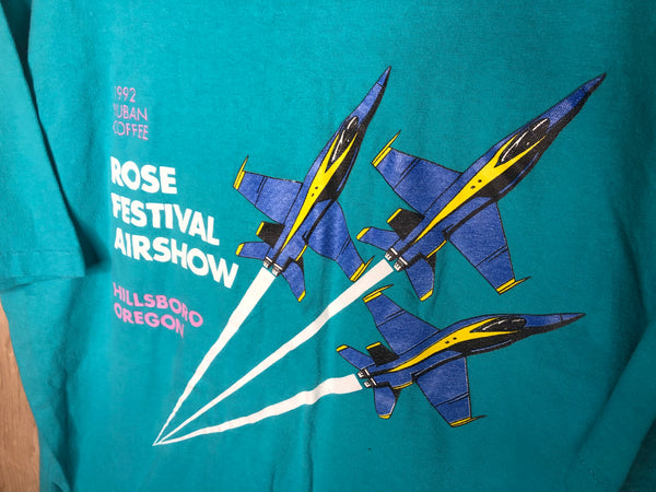 1992 Yuban Coffee Rose Festival Air Show - XL