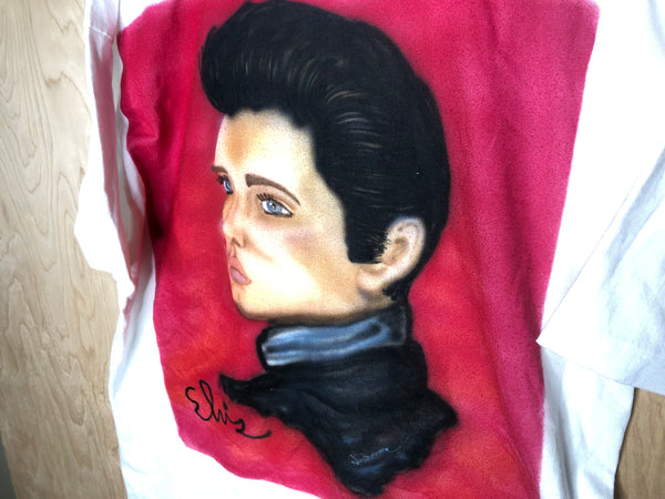 1980’s Elvis Presley Airbrush “Jailhouse Rock” - Large