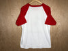 1980’s Mickey Mouse Disneyland Red and White Raglan