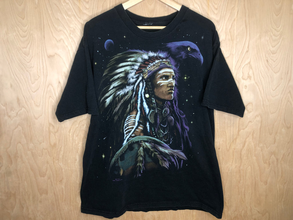 1999 Liquid Blue “Native American Art” - Large