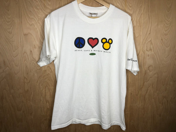 2000’s Walt Disney World “Peace Love Mickey” - XL