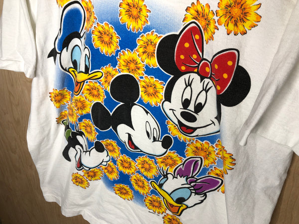 1990’s Mickey Mouse and Friends “Flower Power” - One Size