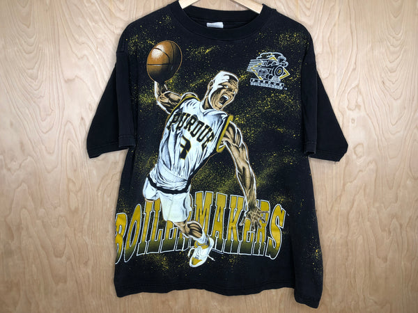 1990’s Purdue Boilermakers “Splatter All Over” Basketball - XL