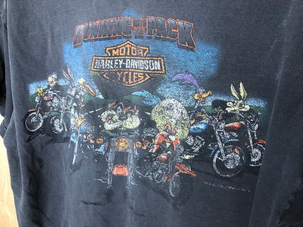 2000 Harley Davidson Looney Tunes “Running With The Pack” - Large