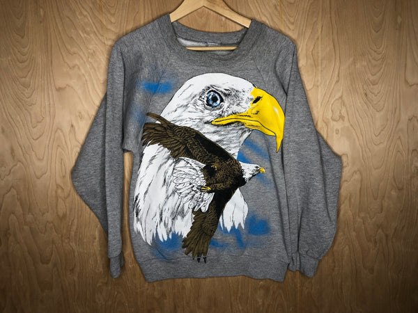 1990’s Eagle Crewneck “Flying High” - Medium