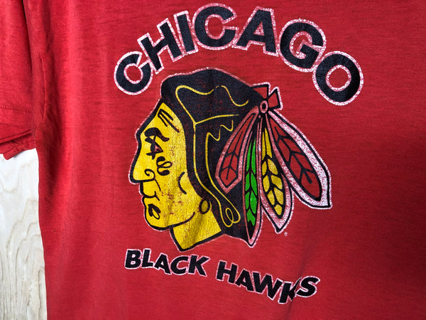 1980’s Chicago Blackhawks Logo - Large